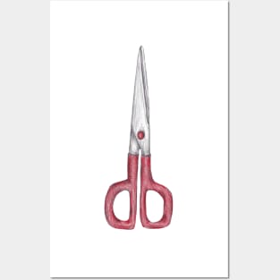 scissors Posters and Art